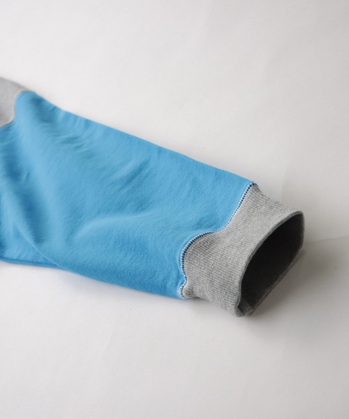 antiqua（アンティカ）の「カラーステッチカーディガン（カーディガン/ボレロ・レディース・ネイビー/グレー・FREE）」の9枚目の写真