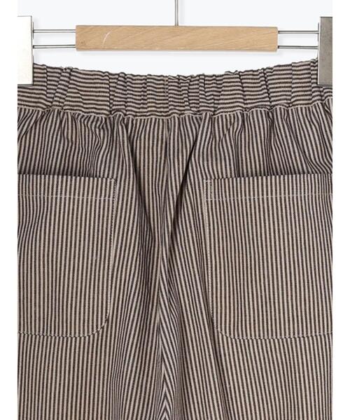 Samansa Mos2（サマンサ モスモス）の「ストライプタックパンツ（その他パンツ・レディース・ブラウン/チャコールグレー・F）」の22枚目の写真