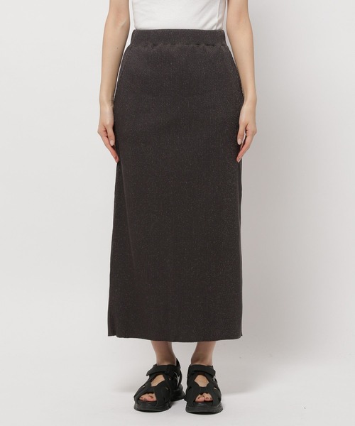 niko and...（ニコアンド）の「セルフカットリブスリットスカート（スカート・レディース・ライトブルー/ライトグレー/チャコール/ライトグリーン・LARGE/MEDIUM）」の11枚目の写真