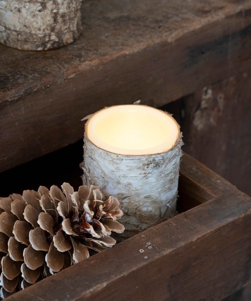 DULTON(ダルトン)の「BIRCH WOOD LED CANDLE S/ バーチ ウッド LED キャンドル S(キャンドル・メンズ・ウッド・SMALL)」の5枚目の写真
