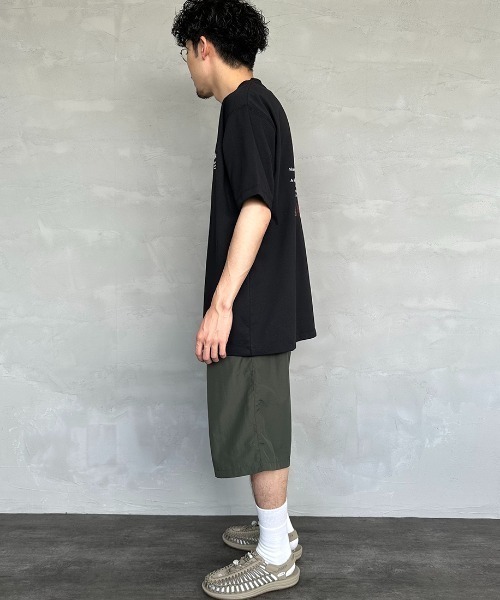 NANGA（ナンガ）の「[NANGA/ナンガ] 別注 ヒストリーロゴ バックプリントTシャツ（Tシャツ/カットソー・レディース・ブラック/ホワイト・S/XL/L/M）」の10枚目の写真