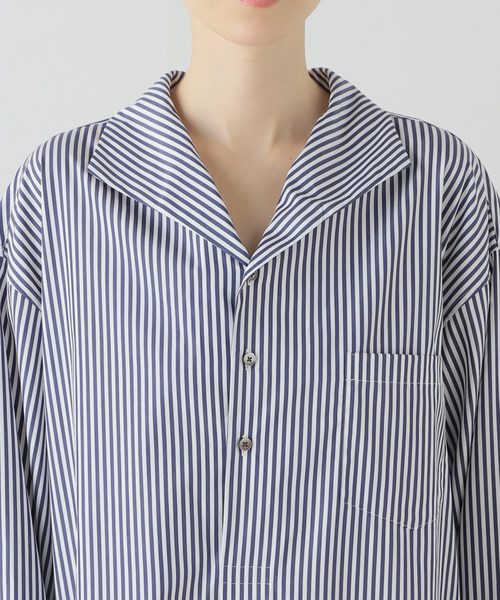 TICCA(ティッカ)の「【TICCA / ティッカ】 オープンカラーシャツワンピース(シャツワンピース・レディース・ネイビー/ダークブルー・FREE)」の20枚目の写真