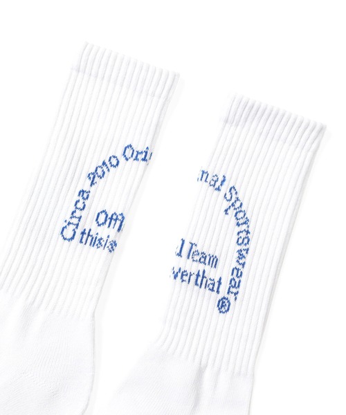 thisisneverthat(ディスイズネバーザット)の「TNT Team Socks(ソックス/靴下・メンズ・ブラック/ホワイト・FREE)」の3枚目の写真