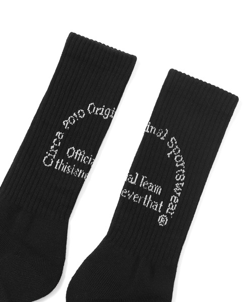 thisisneverthat(ディスイズネバーザット)の「TNT Team Socks(ソックス/靴下・メンズ・ブラック/ホワイト・FREE)」の6枚目の写真