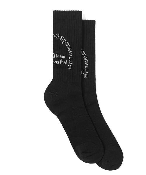 thisisneverthat(ディスイズネバーザット)の「TNT Team Socks(ソックス/靴下・メンズ・ブラック/ホワイト・FREE)」の8枚目の写真