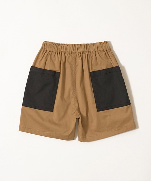 b・ROOM（ビールーム）の「バイカラービッグポケット4分丈パンツ（その他パンツ・キッズ・グリーン/ラベンダー/ベージュ/エメラルド/カーキ・140cm/130cm/110cm/100cm/150cm/120cm）」の11枚目の写真