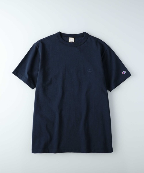 【新品】ロコソラーレ⭐︎レプリカTシャツMサイズ Champion】ワンポイント天竺Tシャツ（Tシャツ/カットソー