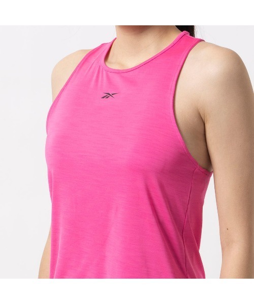 Reebok（リーボック）の「チル アスレチック タンクトップ / RBK-CHILL ATHLETIC TANK（タンクトップ・レディース・オフホワイト/ライトブルー/ブラック/ピンク・X-SMALL/X-LARGE/XX-LARGE/SMALL/MEDIUM/LARGE）」の9枚目の写真