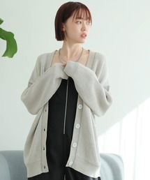 LADYMADE | バイカラーラメニットカーディガン(カーディガン/ボレロ)