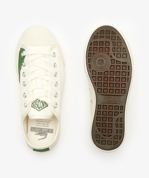 LACOSTE(ラコステ)の「ウィメンズ BACKCOURT 2.0 124 1 CFA チャンキーソールスニーカー(スニーカー・レディース・ブラック×ホワイト/オフホワイト・24.0cm/23.0cm/23.5cm/22.5cm/24.5cm)」の12枚目の写真