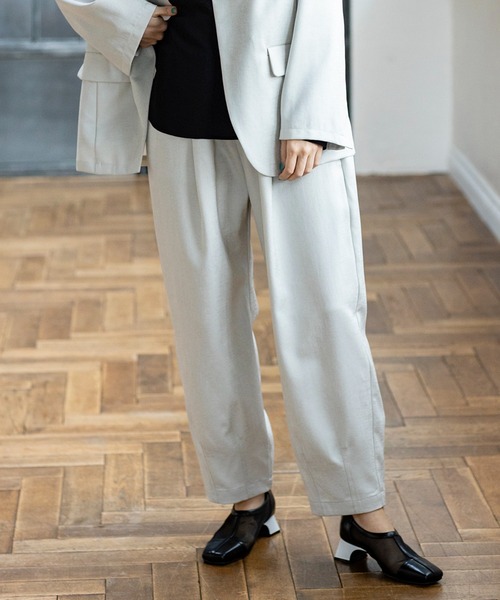 OSMOSIS(オズモーシス)の「サーカスパンツ(その他パンツ・レディース・ベージュ/ブラック/アイボリー・ONE SIZE)」の2枚目の写真