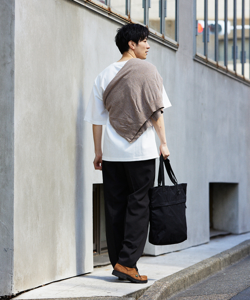 Snow Peak（スノーピーク）の「《追加》【SNOWPEAK / スノーピーク】Everyday Use 2Way トートバッグ（ショルダーバッグ・メンズ・グレー/ブラック/ブラウン・FREE）」の8枚目の写真
