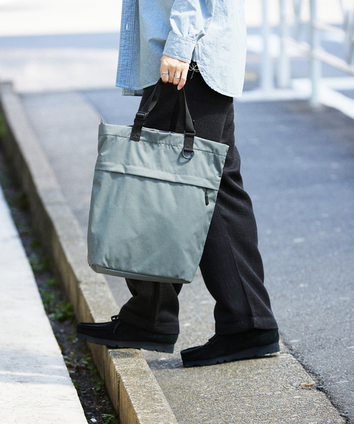Snow Peak（スノーピーク）の「《追加》【SNOWPEAK / スノーピーク】Everyday Use 2Way トートバッグ（ショルダーバッグ・メンズ・グレー/ブラック/ブラウン・FREE）」の14枚目の写真