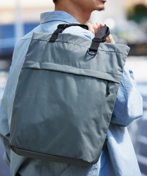 Snow Peak（スノーピーク）の「《追加》【SNOWPEAK / スノーピーク】Everyday Use 2Way トートバッグ（ショルダーバッグ・メンズ・グレー/ブラック/ブラウン・FREE）」の18枚目の写真