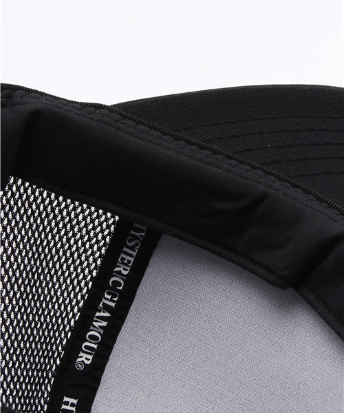 HYSTERIC GLAMOUR（ヒステリックグラマー）の「POSTER GIRL メッシュキャップ（キャップ・メンズ・レッド/ブルー/ブラック・FREE）」の6枚目の写真