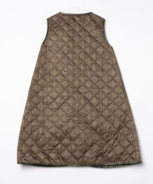 dahl'ia（ダリア）の「dahl'ia / ダリア QUILT VEST キルトベスト（ベスト・レディース・オリーブ・FREE）」の8枚目の写真