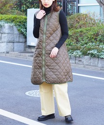 dahl'ia / ダリア QUILT VEST キルトベスト