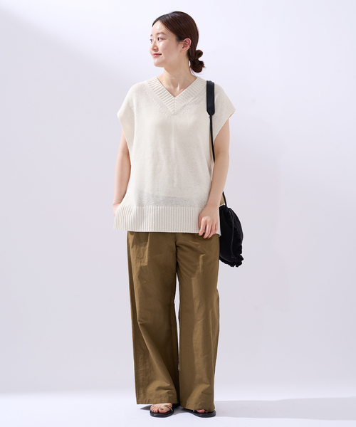 イエナ テープヤーン ジレ IENA（イエナ）の「テープヤーン ジレ（ベスト）」 - WEAR