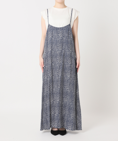 journal standard L'essage（ジャーナルスタンダードレサージュ）の「【LUSANA / ルサーナ】JEN DRESS：ワンピース（ワンピース・レディース・アイボリー/ネイビー・SMALL）」の13枚目の写真