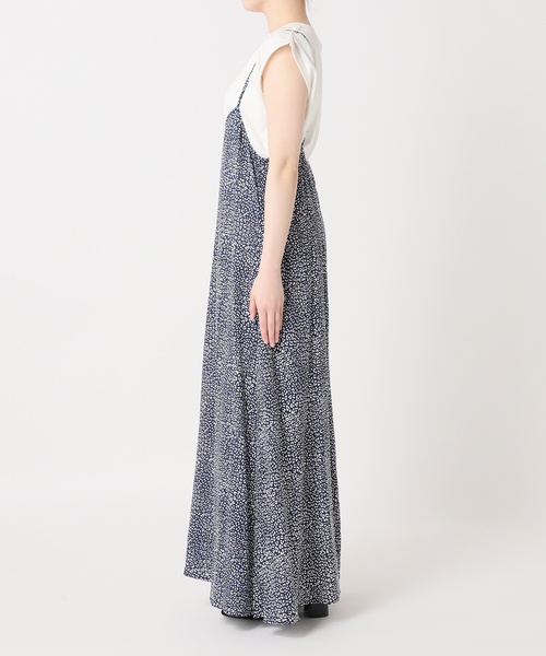 journal standard L'essage（ジャーナルスタンダードレサージュ）の「【LUSANA / ルサーナ】JEN DRESS：ワンピース（ワンピース・レディース・アイボリー/ネイビー・SMALL）」の14枚目の写真