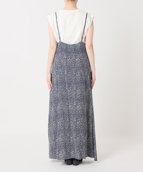 journal standard L'essage（ジャーナルスタンダードレサージュ）の「【LUSANA / ルサーナ】JEN DRESS：ワンピース（ワンピース・レディース・アイボリー/ネイビー・SMALL）」の15枚目の写真