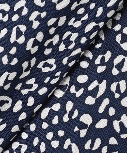 journal standard L'essage（ジャーナルスタンダードレサージュ）の「【LUSANA / ルサーナ】JEN DRESS：ワンピース（ワンピース・レディース・アイボリー/ネイビー・SMALL）」の10枚目の写真