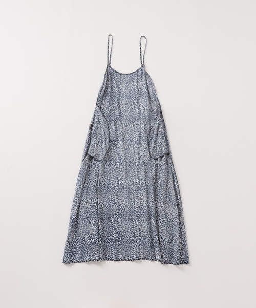 journal standard L'essage（ジャーナルスタンダードレサージュ）の「【LUSANA / ルサーナ】JEN DRESS：ワンピース（ワンピース・レディース・アイボリー/ネイビー・SMALL）」の5枚目の写真