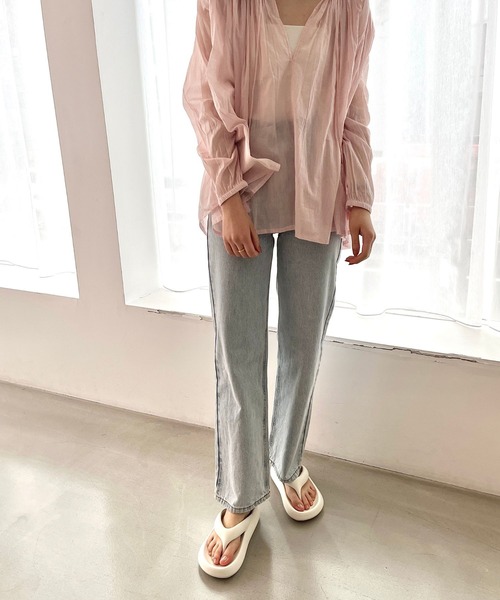 ORiental TRaffic(オリエンタルトラフィック)の「パデットトングサンダル /OT3219(サンダル・レディース・ブラック/ホワイト/モカ・S/M/L/LL/22.5cm)」の12枚目の写真