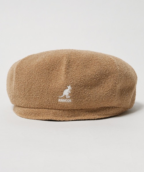 KANGOL(カンゴール)の「KANGOL/カンゴール BERMUDA HAWKER キャスケット ベレー帽(キャスケット・メンズ・ブラック/ベージュ・M/L)」の13枚目の写真