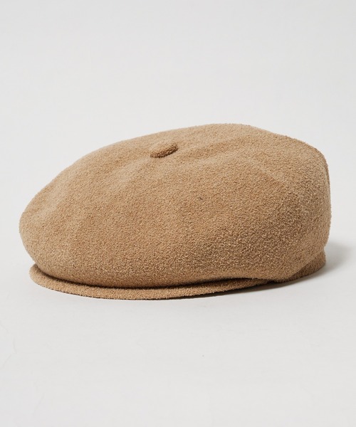 KANGOL(カンゴール)の「KANGOL/カンゴール BERMUDA HAWKER キャスケット ベレー帽(キャスケット・メンズ・ブラック/ベージュ・M/L)」の15枚目の写真