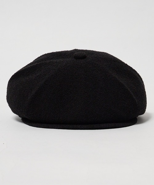 KANGOL(カンゴール)の「KANGOL/カンゴール BERMUDA HAWKER キャスケット ベレー帽(キャスケット・メンズ・ブラック/ベージュ・M/L)」の4枚目の写真