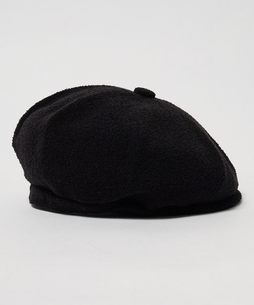 KANGOL(カンゴール)の「KANGOL/カンゴール BERMUDA HAWKER キャスケット ベレー帽(キャスケット・メンズ・ブラック/ベージュ・M/L)」の3枚目の写真
