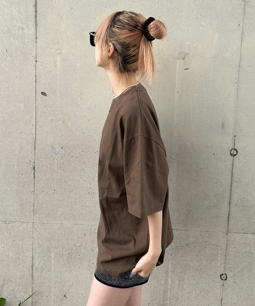 sedacle(セダクル)の「アソートモチーフプリントT(Tシャツ/カットソー・メンズ・マスタード/アイボリー/ブラウン/チャコールグレー・LARGE/MEDIUM/SMALL)」の16枚目の写真