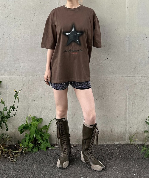 sedacle(セダクル)の「アソートモチーフプリントT(Tシャツ/カットソー・メンズ・マスタード/アイボリー/ブラウン/チャコールグレー・LARGE/MEDIUM/SMALL)」の18枚目の写真