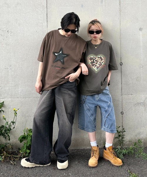 sedacle(セダクル)の「アソートモチーフプリントT(Tシャツ/カットソー・メンズ・マスタード/アイボリー/ブラウン/チャコールグレー・LARGE/MEDIUM/SMALL)」の14枚目の写真