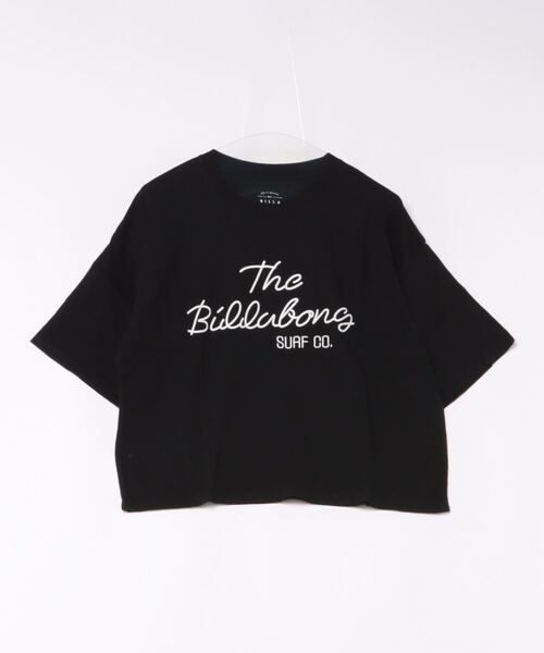 BILLABONG(ビラボン)の「BILLABONG レディース THE BILLABONG CROPPED TEE Tシャツ 【2024年夏モデル】/ビラボンショート丈半袖Tシャツ(Tシャツ/カットソー・レディース・ブラック/ホワイト/オレンジ系その他/グリーン系その他・MEDIUM)」の3枚目の写真