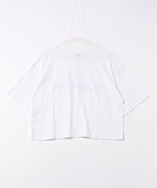 BILLABONG(ビラボン)の「BILLABONG レディース THE BILLABONG CROPPED TEE Tシャツ 【2024年夏モデル】/ビラボンショート丈半袖Tシャツ(Tシャツ/カットソー・レディース・ブラック/ホワイト/オレンジ系その他/グリーン系その他・MEDIUM)」の5枚目の写真