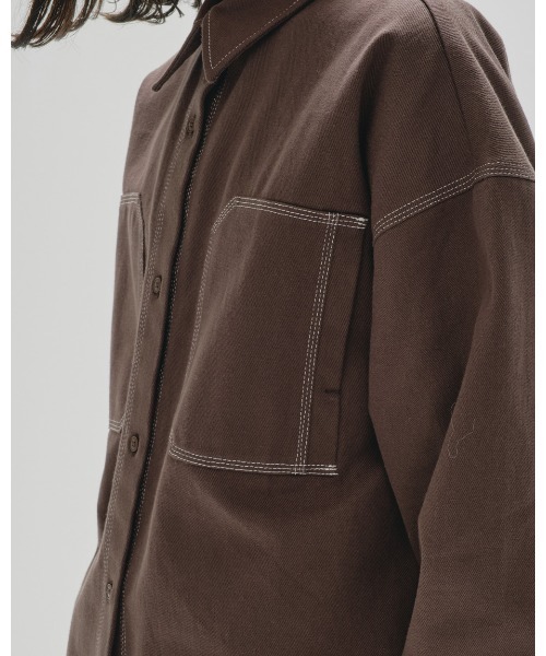TODAYFUL（トゥデイフル）の「Cottontwill Over Shirts（シャツ