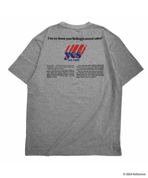 RIVER SIDE CULTURE(リバーサイドカルチャー)の「RIVER SIDE CULTURE/RSC×KELLOGGS(ケロッグ) オジサンTシャツ (M4)(Tシャツ/カットソー・メンズ・杢グレー/カーキ・MEDIUM/LARGE/X-LARGE)」の15枚目の写真