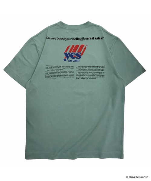 RIVER SIDE CULTURE(リバーサイドカルチャー)の「RIVER SIDE CULTURE/RSC×KELLOGGS(ケロッグ) オジサンTシャツ (M4)(Tシャツ/カットソー・メンズ・杢グレー/カーキ・MEDIUM/LARGE/X-LARGE)」の7枚目の写真