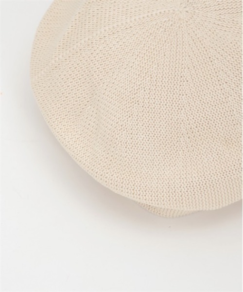 axes femme（アクシーズファム）の「オーガンジーリボンベレー（ハンチング/ベレー帽・レディース・キナリ/ブラウン/ブラック・FREE）」の8枚目の写真