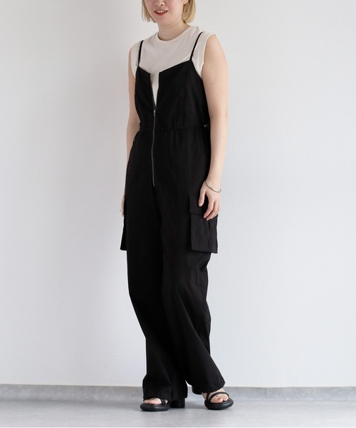 cepo(セポ)の「シルケットノースリーブTee(Tシャツ/カットソー・レディース・オフホワイト/ブラック/ブラウン・M)」の20枚目の写真
