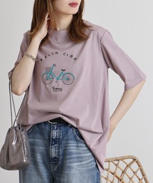 BRODIAEA 自転車イラストＴシャツ
