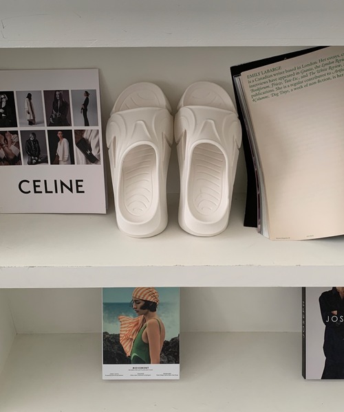 Didot.showroom(ディドット ショールーム)の「超軽量!EVA素材 | 厚底クッションサンダル(サンダル・レディース・ホワイト/ベージュ/ブラック・22.5cm/23cm/23.5cm/24cm/24.5cm/25cm)」の8枚目の写真