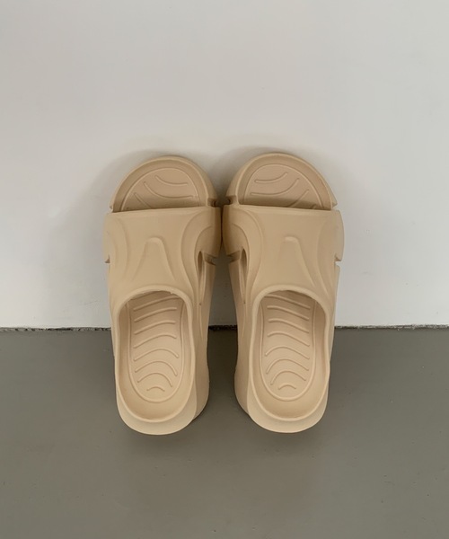 Didot.showroom(ディドット ショールーム)の「超軽量!EVA素材 | 厚底クッションサンダル(サンダル・レディース・ホワイト/ベージュ/ブラック・22.5cm/23cm/23.5cm/24cm/24.5cm/25cm)」の20枚目の写真