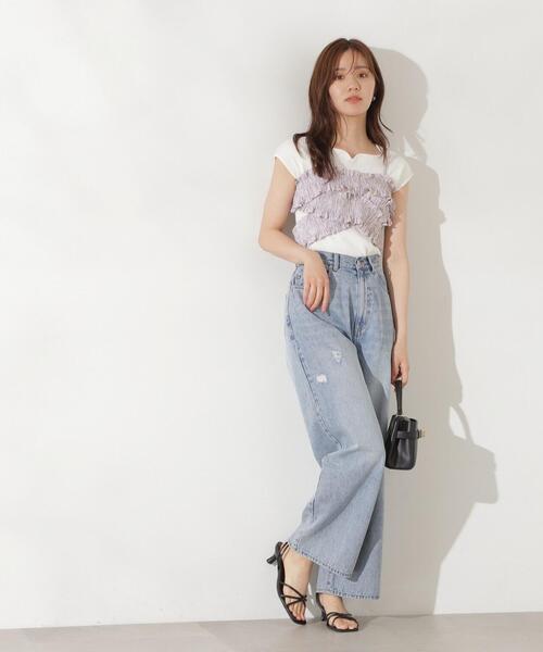 PROPORTION BODY DRESSING（プロポーションボディドレッシング）の「ギャザービスチェシャツワンピース / 1214240704（ワンピース・レディース・ベージュ系その他/ブラウン・SMALL/MEDIUM）」の21枚目の写真