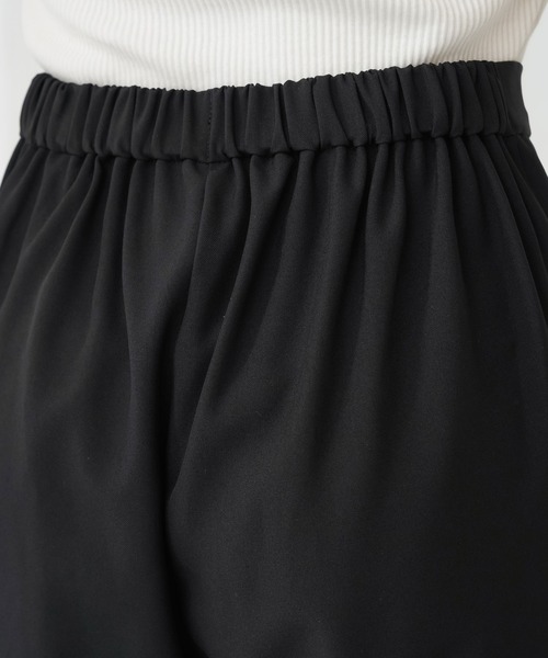 Diable baiser（ディアブルベーゼ）の「リネンライク軽やかジャケット+パンツ2点セットスーツ（セットアップ・レディース・ブラック・LL/LARGE/MEDIUM）」の21枚目の写真