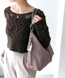 ear PAPILLONNER | 《A4対応》樹脂パーツワンハンドルバッグ(トートバッグ)