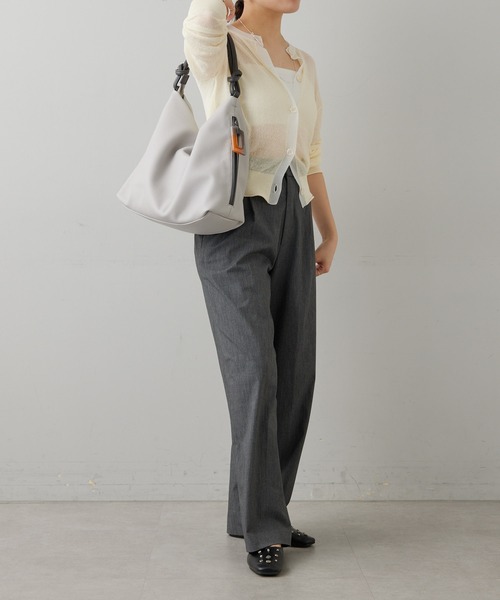 A4対応》樹脂パーツワンハンドルバッグ（トートバッグ）｜ear