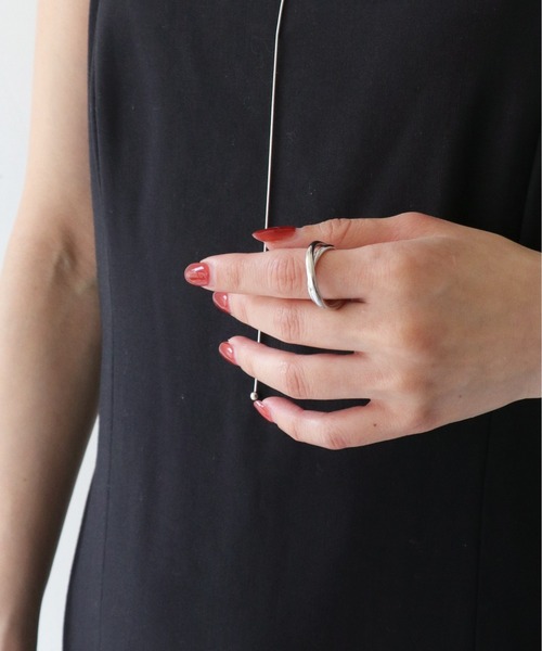 cheriella（シェリエラ）の「【cheriella】ランダムプランプダブルリング RANDOM PLUMP DOUBLE RING（リング・レディース・シルバー/ゴールド・FREE）」の6枚目の写真